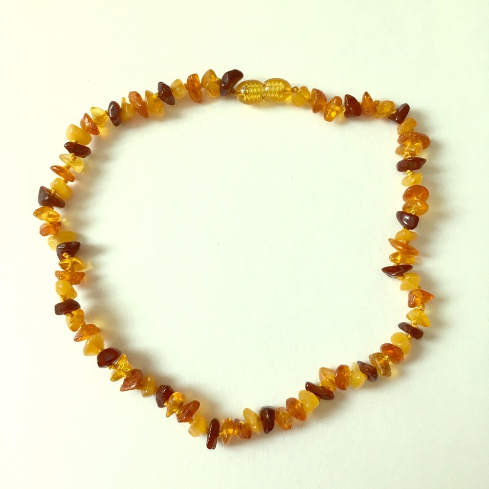 Infant/Child Amber stone necklace